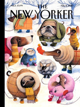 New York Puzzle Company - New Yorker Baby It's Cold Outside - 1000 Piece Jigsaw Puzzle New York Puzzle Company