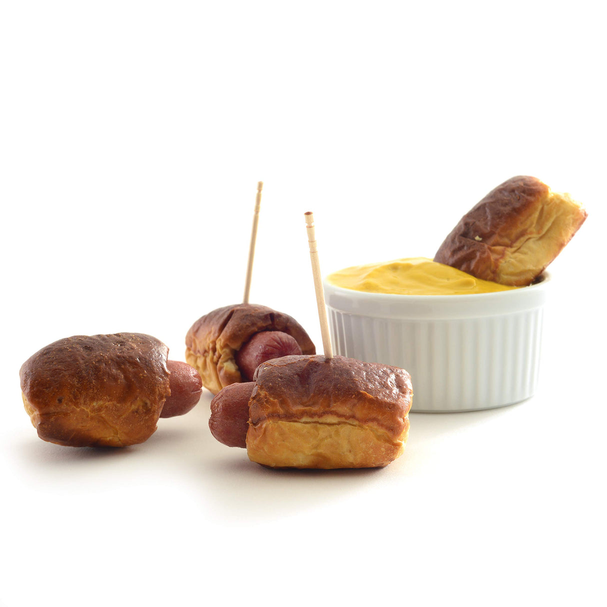 Norpro 3oz/90ml Porcelain Ramekins, Set of 6, One Size, White Norpro