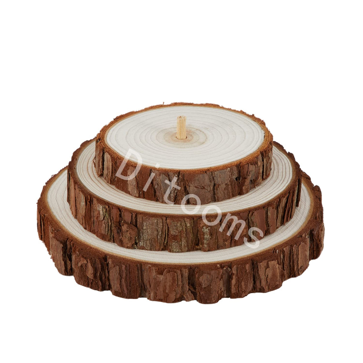 Personalized Rustic Wedding Cake Topper Wooden Wedding Cake Toppers Engraved Name & Date Custom Sweet Heart Design Rustic Country Decoration Ditooms