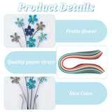 WEBEEDY Paper Quilling Kits DIY Quilling Card Making Kits Quilling Kits for Adults with 36 Colors Strips,Quilling Tools and Supplies,DIY Design Drawing Handcraft for Christmas Invitation Greeting Gift WEBEEDY