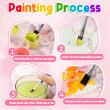 ZUVRDIAI Paint by Number for Stress Relief, Cherry Blossoms, Easy Paint by Number Kit for Adults, 40x50cm, Without Frame ZUVRDIAI