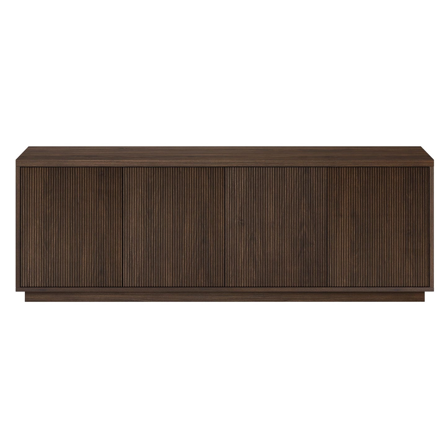 Henn&Hart Hanson TV Stand, 70" Wide, Brown