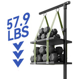 Foldable Dog Grooming Arm with Clamp: Adjustable Height 26"-40", Dog Grooming Table Arm with Hammock and No-Sit Holder, Grooming Restraint for Small Medium Dogs at Home or Salon Josmimic