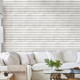 Commomy 10 Pcs Faux Wood 3D Wall Panels Peel and Stick -11.8"x11.8" Ultralight Thin PVC 3D Faux Wood Panels for Walls Shiplap Planks for Kitchen, Living Room,RV, Interior Wall Decor Commomy