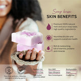 Pifito Soap Making Kit │ DIY Soap Making Supplies - 3 lbs Melt and Pour Soap Base (Shea Butter, Goats Milk, Oatmeal), 8-Pack Oxide Pigment Colorants Sampler, Mold and Instructions Pifito