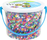 Perler Multi Mix Assorted Fuse Bead Bucket, 6000 pcs Perler