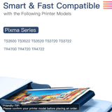 PG-275XL CL-276XL for Canon 275 and 276 Ink Cartridges Combo Pack PG 275 CL 276 XL Work for Canon Pixma TR4700 TR4720 TR4722 TS3520 TS3522 TS3500 Printer InkID