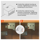 JOINICE Floating Nightstand Set of 2 with Charging Station, Mid Century Modern Wood Wall Mounted Bedside Table with Storage Drawers & Fluted End Table for Bedroom, Home Small Space, Cherry, 2 PCS JOINICE