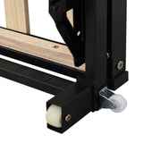 Velvet Upholstered Daybed with Pop-up Trundle Bed, Soft Day Bed Frame Convertible Twin to King Size Bed for Kids Juniors Adults Overnight Guest, Space-saving Bed Foundation No Box Spring Needed FULife