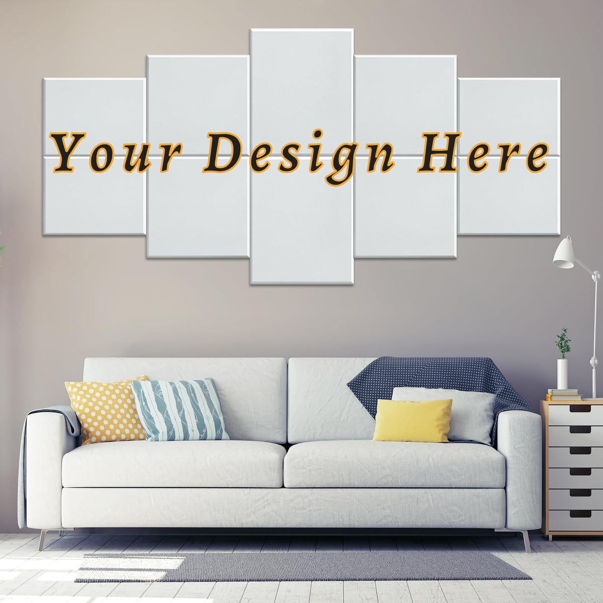 MecTo 10 Pack Custom Soundproof Panels, Personalized Sound Absorbing Wall Art, Customized Acoustic Panels, Self-Adhesive Acoustic Panels Home & Office Decor (78.7×39.3in) MecTo