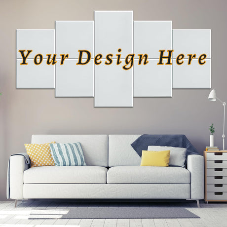 MecTo 10 Pack Custom Soundproof Panels, Personalized Sound Absorbing Wall Art, Customized Acoustic Panels, Self-Adhesive Acoustic Panels Home & Office Decor (78.7×39.3in) MecTo