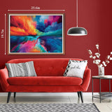 Impossible Puzzles for Adults 1000 Piece, Hard Difficult Jigsaw Puzzles for Adults Painting, Gradient Rainbow Colorful Challenging Puzzles for Adults Teens PICKFORU