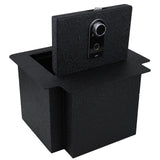 Center Console Safe Gun Safe, WASAI Premium Console Gun Vault Lockbox Compatible with Chevrolet Suburban, Tahoe & GMC Yukon 2021-2025. NOT Fit Electronic Sliding Console, Fingerprint Lock with Key. WASAI