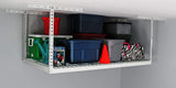 MonsterRax Garage Ceiling Storage Rack - Heavy Duty 400 lb Capacity, Adjustable Shelving, Ceiling Mount, 3x6 White (12"-21") MonsterRAX Storage Solutions