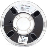 PRILINE PLA Filament 1.75mm, PRILINE PLA 3D Printer Filament, 1kg Spool (2.2lbs) 3D Printing Filament Fits for Most 3D Printers, Dimensional Accuracy +/- 0.02mm,Black PRILINE
