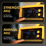 TOOLIOM MIG/TIG/CUT/Stick Welder 5 in 1 Multiprocess Welding Machine 110/220V Dual Voltage Aluminum Welding Machine Spool Gun Compatible TOOLIOM