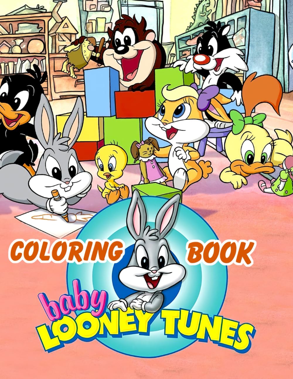 Baby Coloring Book: Coloring Pages To Relax And Boost Creativity For Kids And Adults