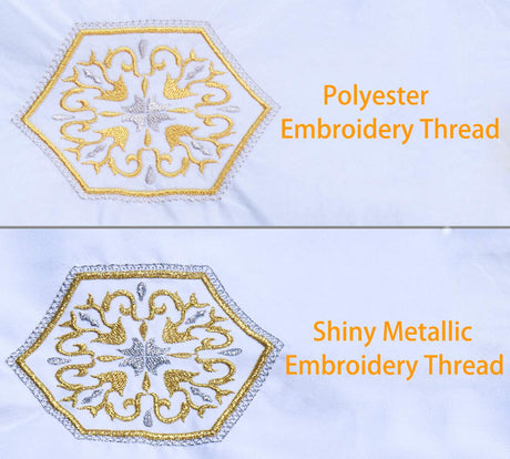 Simthread Best 21 Colors Metallic Embroidery Machine Thread Kit 500M(550Y) for Computerized Embroidery and Decorative Sewing Simthread