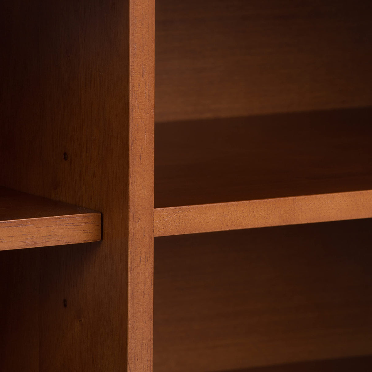 SIMPLIHOME Draper SOLID WOOD Universal TV Media Stand, 60 Inch Wide, Modern Industrial, Living Room Entertainment Center, for Flat Screen TVs up to 70 Inch in Teak Brown SIMPLIHOME