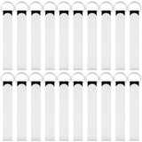 20 Pcs Sublimation Blanks Wristlet Keychain, MaehSab DIY Sublimation Neoprene Wristlet Strap Lanyard, Heat Press Transfer White Sublimation Wrist Key Blanks DIY Crafts for Women MaehSab