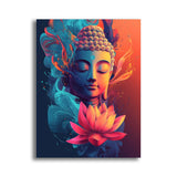 Yomiie 5D Buddha Statue Diamond Painting Kits for Adults, Paint with Diamonds Art Buddhism DIY Full Round Drill Kits, Embroidery Rhinestone Diamond Crystal Craft Canvas Home Wall Decor 30x40 cm Yomiie