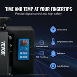 VEVOR 16x20 Heat Press, 1700W High Pressure Clamshell Heat Press Machine for T Shirts, Large Professional Digital Control Heat Transfer Machine for Sublimation, Vinyl, Heat Transfer Projects VEVOR