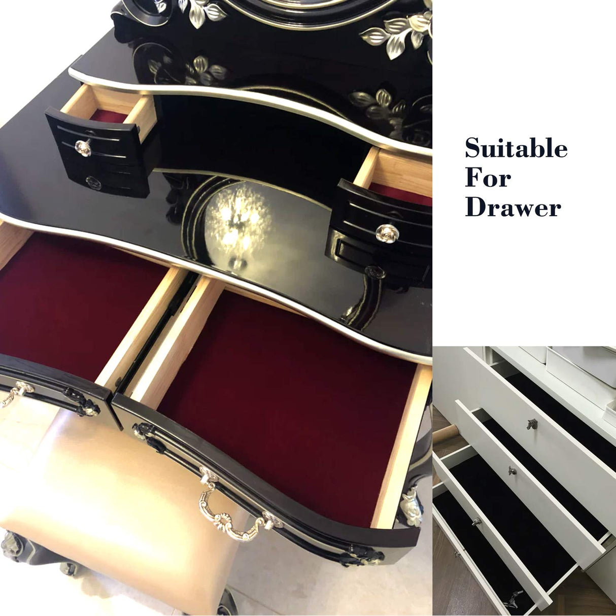 17.7 by 100 Inches Self Adhesive Velvet Roll,Adhesive Velvet Fabric for Jewelry Display cabinets (Burgundy Dark Red) HSDK