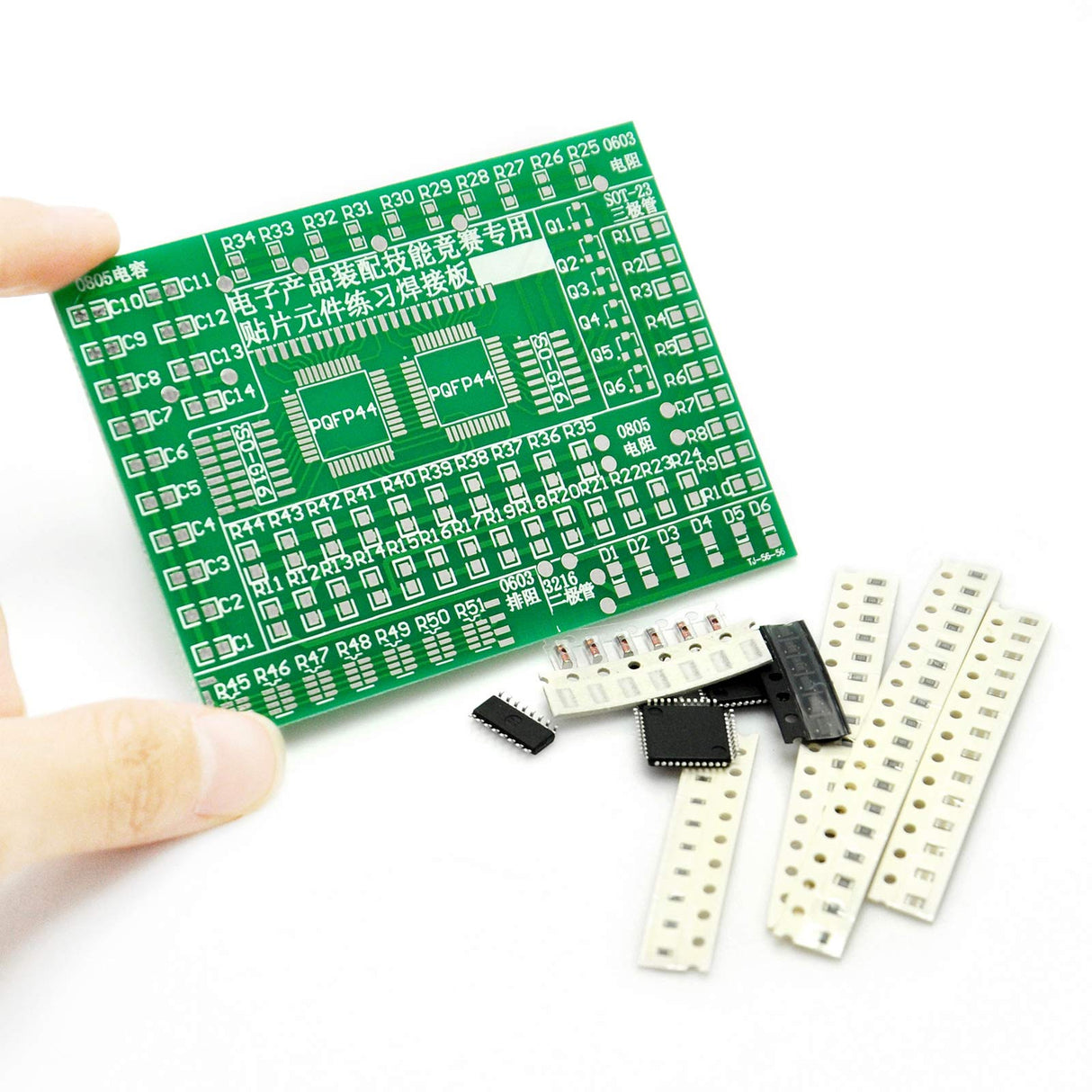Gikfun DIY SMD/SMT Components Practice Board Soldering Skill Training Kit AE1173 Gikfun