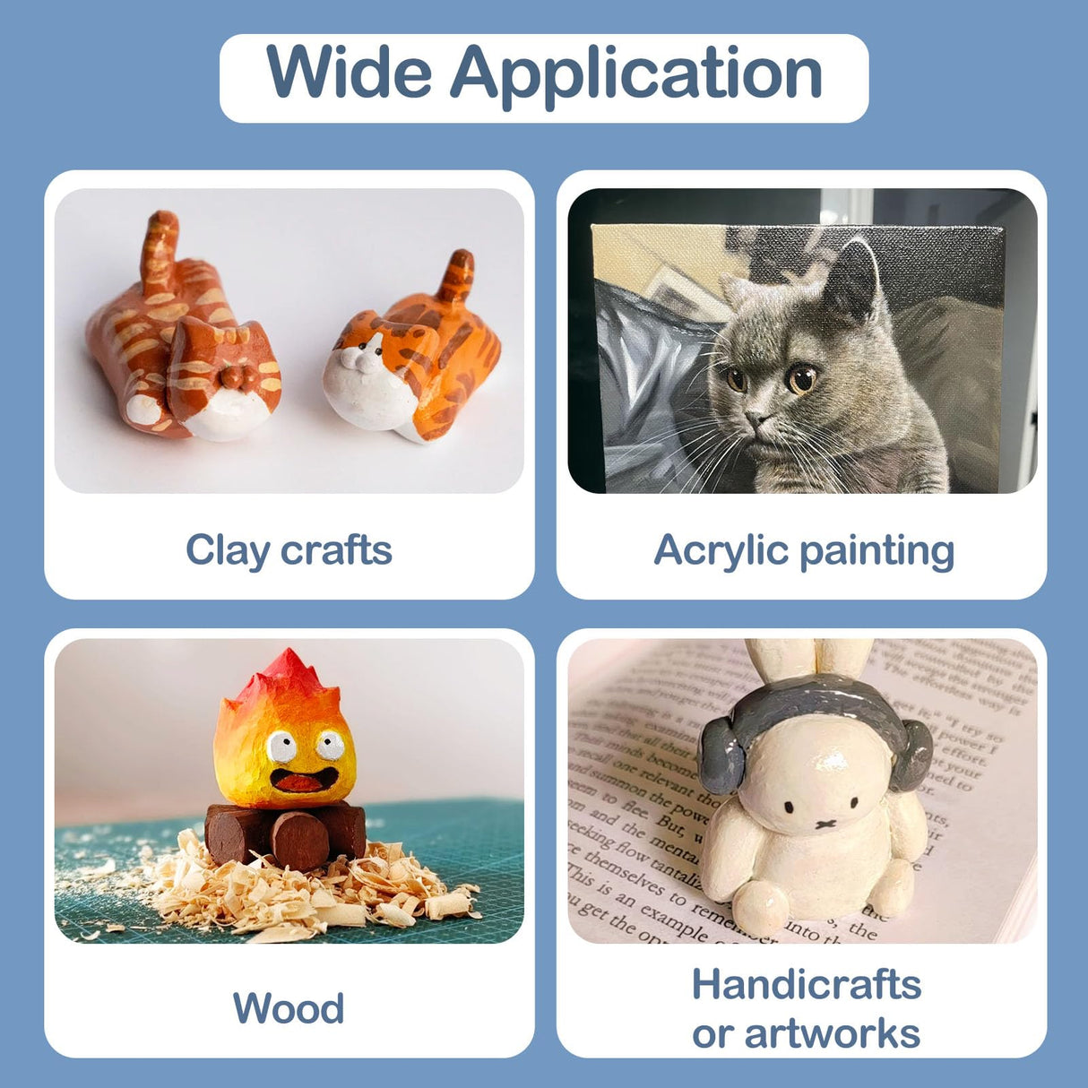 1DFAUL 100ml Air Dry Clay Glaze Varnish & Sealant, Prevents Crazing Yellowing, Scratch Resistant Wear, Waterproof, Hight Gloss Finish 1DFAUL