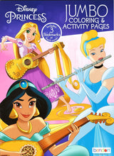 Disney Princess Coloring Book Activity Set for Kids Featuring Disney Princess, Encanto, Moana and Frozen Disney