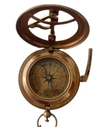 Khybex International to My Son Compass Personalized Sundial Compass with Leather Case/Gift for Son/to My Son Gifts/Mom to Son Gift/Dad to Son/Grandson Gift, Directional Magnetic Sundial Compass Khybex International