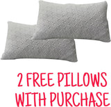 Mega Solutions Emurphybed Daily Delight Murphy Cabinet Chest Bed with Charging Station 6 Inch, (Queen, Java) Mega Solutions