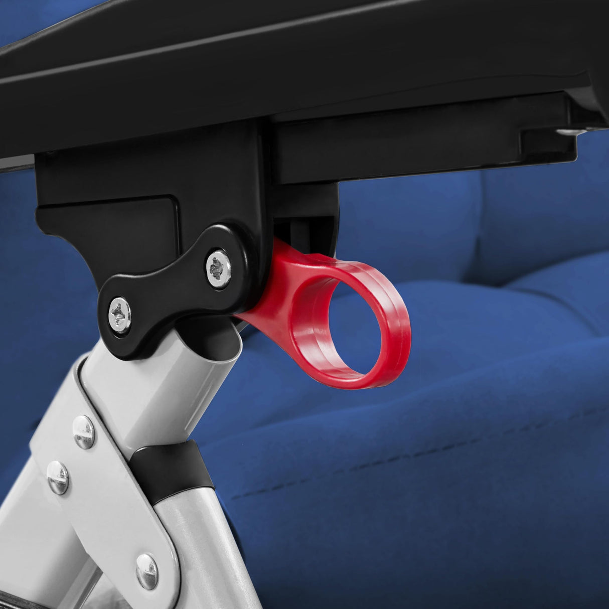 Yaheetech Zero Gravity Chair, Folding Reclining Lounge Recliner with Removable Pad & Headrest & Side Cup Holder Tray for Indoor and Outdoor Navy Blue/2 Yaheetech