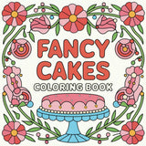 Fancy Cakes Coloring Book: Cute Victorian Style Cakes that are Bold and Easy to Color (Bold & Simple Coloring Books) WoodArtSupply
