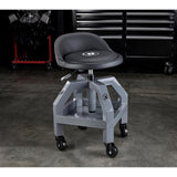 Heavy Duty Adjustable Height Rolling Shop Stool With Tool Tray Speedway Motors