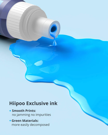 Hiipoo Compatible Refill Ink Bottle Replacement for Epson 502 (Not for Sublimation) for ET-2750 ET2720 ET-2803 ET-2800 ET-3750 ET-4750 ET-3760 ET-4760 ET-2850 ET-4800 ET-3700 ET-15000 Printer