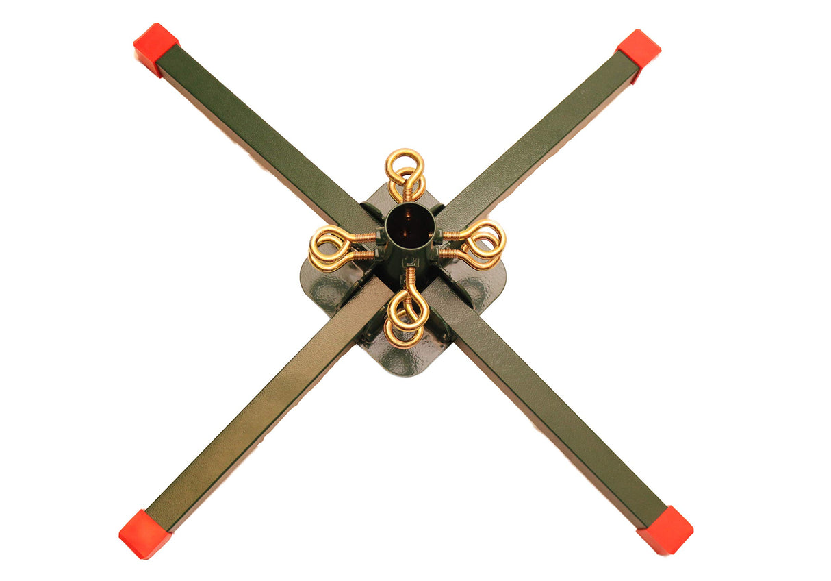 Goliath Welded Steel Artificial Christmas Tree Stand for Artificial Trees 4 to 8 Foot with a 1.25 inch Diameter Pole or Less (Max 8 Foot) Goliath