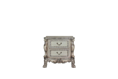 Acme Dresden Nightstand in Vintage Bone White