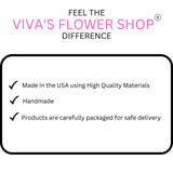 Wash Your Hands Mason Jar, Hand Painted and Distressed Mason Jar Decor, Pint 16 oz. Regular Mouth, Artificial Flower Arrangement for Bathroom, Rustic Farmhouse Bathroom Decor for Shelf Viva's Flower Shop