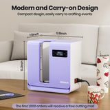 EENOUR Fully Auto Tumbler Heat Press Machine, Auto Rotate Tumbler Press, Pressure Setting Mug Heat Press for Seamless Print, Even Heating Cup Press, for 2.55"-3.74" Sublimation Tumblers, Mugs, Glasses EENOUR