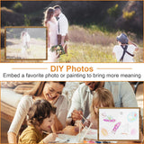 JBBTOOL Hidden Storage Box, Concealment Furniture Wall Safe Wooden Concealment Shelf for Wall with Picture Frame for Valuables or Secret Decor JBBTOOL