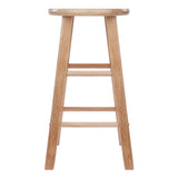 Winsome Element Counter Stools, 2-Pc Set, Natural Winsome
