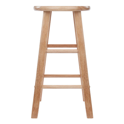 Winsome Element Counter Stools, 2-Pc Set, Natural - WoodArtSupply