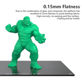 Creality Official Ender 3 Glass Bed 3D Printer Platform, 235x235MM Tempered Glass Plate Build Surface for Ender 3 PRO/Ender 5 PRO/Ender 3 S1/Ender 3 Neo/Ender 3 V2 Neo, Good Adhesion Remove Easily Creality