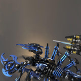 Scorpion 3D Metal Puzzles Kits for Adults Teens – 454 Pcs – Mechanical Assembly Models – 4 Hours to Build – Ideal for Gifts and Decorations (Blue and Black) Metalkitor