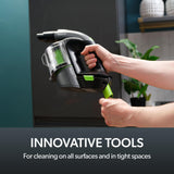 Gtech Multi MK2 Cordless Handheld Vacuum Cleaner with Powered Brush Bar - Mulitple Attachments - Perfect for Home, Stairs, Cars, and More - Rechargeable 22v Li-ion Battery - Lightweight (3.5 lbs.) Gtech