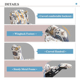 Consofa Swivel Rocker Recliner, Manual Rocker Recliner Chair for Adults, Glider Rocking Chair for Nursery with Padded Seat for Living Room, 360° Swivel Rocking Chair Small Recliners for Small Spaces Consofa