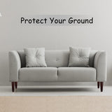 Ruisita 8 Pieces Furniture Couch Legs 6 Inch Round Solid Wood Sofa Legs Natural Wooden Couch Legs Replacement Legs for Armchair, Cabinet, Chair, Footstool, Mid Century Modern Dresser, Brown Ruisita