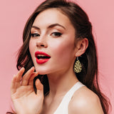 30 Pieces Sublimation Blank Earrings, Modacraft Sublimation Printing Earrings Unfinished Teardrop Heat Transfer Earring Pendant with Earring Hooks and Jump Rings for Jewelry DIY Making. Modacraft