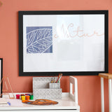 euwazram Matte Black 18x24 Frame - Single Frame, 18 x 24 Poster Frame for Artwork, Puzzles, Photos and Movie Posters Picture Frames euwazram